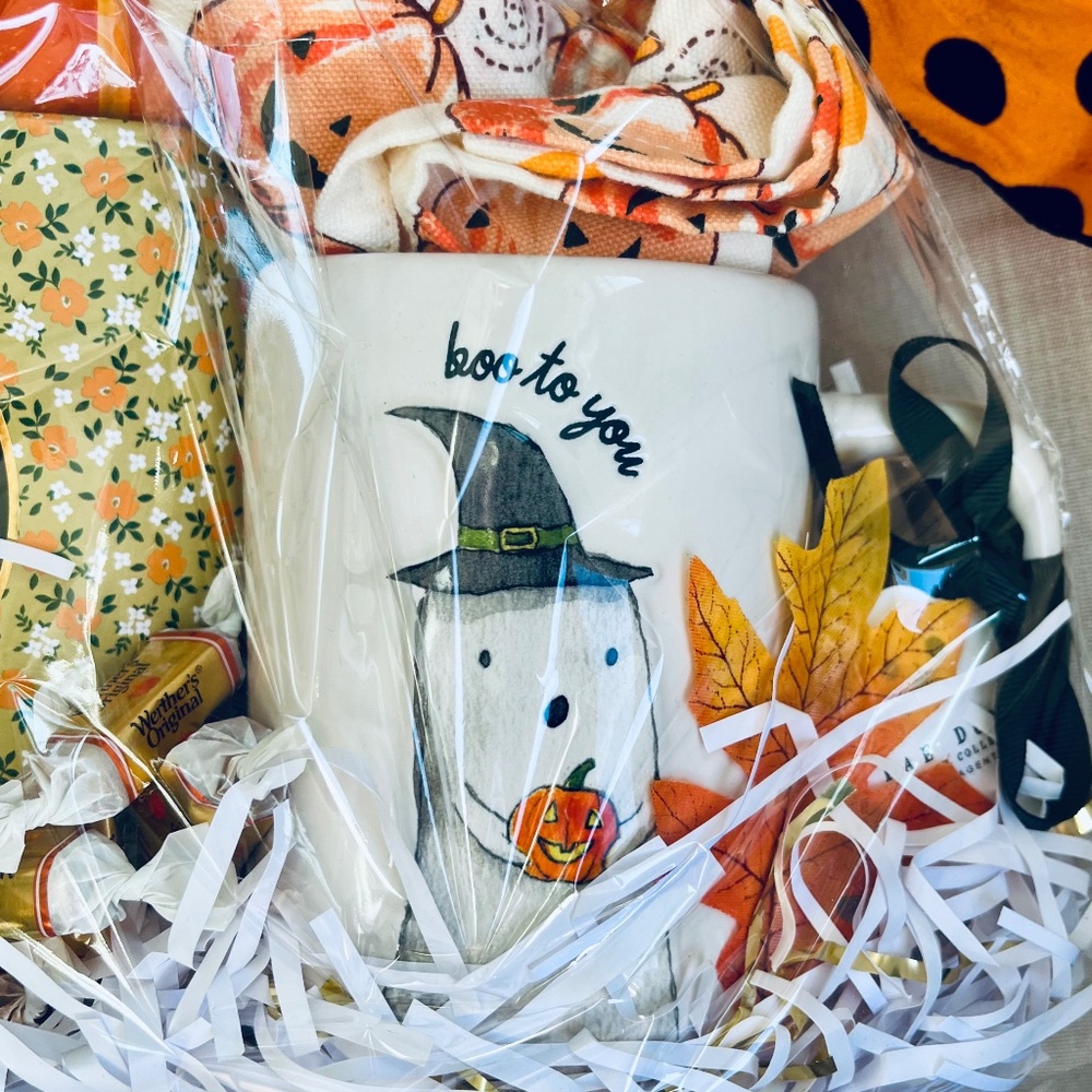 Tea lovers Gift Bag, Gifts for her, Birthday Gift, Halloween gift, Care Package